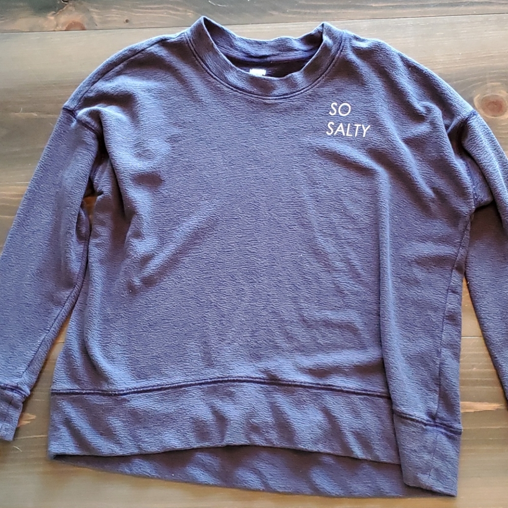 So Salty Oversized Sweatshirt